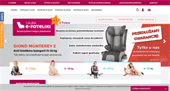 Desktop Screenshot of e-foteliki.pl